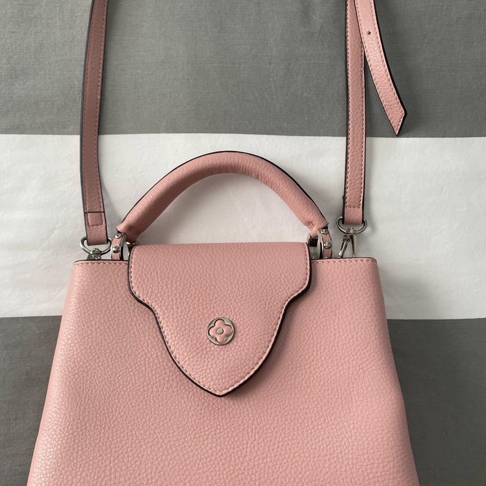 D H Gate Capucines structured crossbody bag